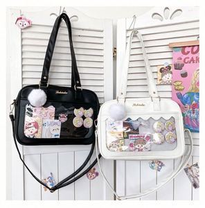 Bolso Bandolera Transparente de Lujo 2025: Elegante Exhibidor de Pines, Versátil y Adorable para Mujeres Jóvenes - Product Image 5