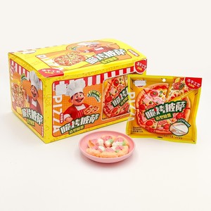 ลูกอมเยลลี่รูปพิซซ่าผลไม้หลากสีแบบแช่แข็ง ผลิตตามสั่งขายส่ง - Product Image 1