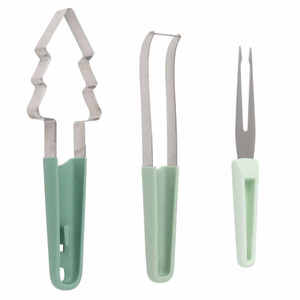 430 acier inoxydable 3-en-1 <span class=keywords><strong>manuel</strong></span> fruits moule dispositif ensemble noël pastèque gaufrage outil de coupe PP plastique <span class=keywords><strong>pour</strong></span> légumes - Product Image 5