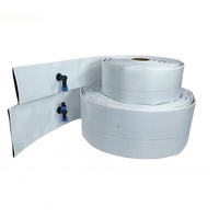 Tuyau d'irrigation goutte à goutte principal en polyéthylène tissé pré-perforé flexible haute pression 6 mm, résistant aux UV, durable et anti-fuite