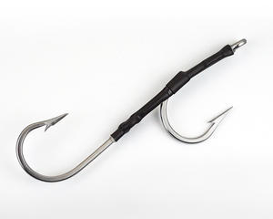 ตะขอวงกลมคู่สแตนเลสแข็งแรงมากสำหรับตกปลาน้ำเค็ม7691SS ลากทูน่าใต้ - Product Image 2