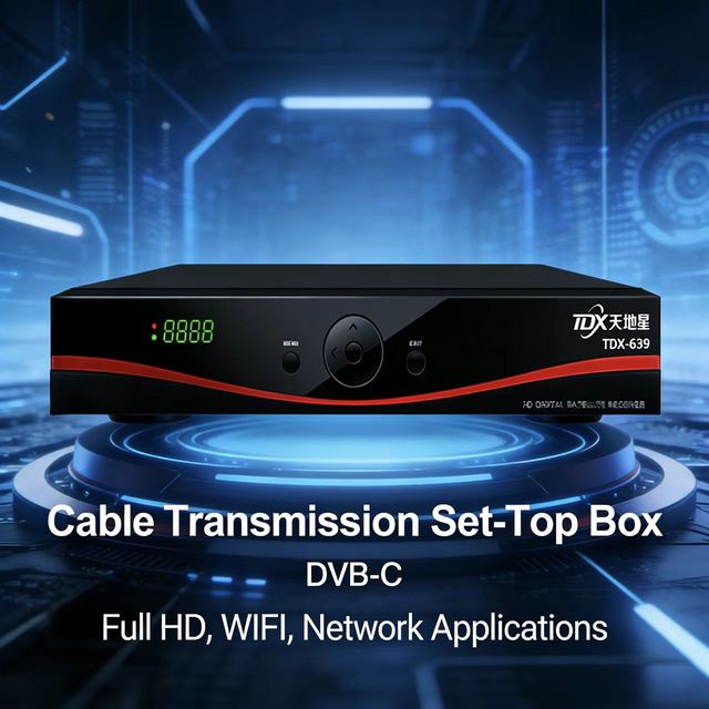 TDX CableVision 4K Ultra HD DVB-C Set-Top Box: 4K Resolution, Wi-Fi, and Seamless Network Applications