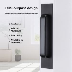 Poignées de meubles à l'<span class=keywords><strong>ancienne</strong></span> en acier inoxydable montées sur Ming boutons boutons de <span class=keywords><strong>porte</strong></span> d'arc de garde-robe à la main boutons en aluminium simples - Product Image 3