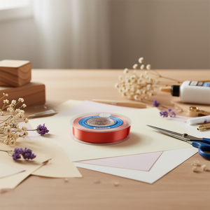 ริบบิ้นเซรามิกซาติน 0.6 ซม. 25 หลา D40 - Product Image 1