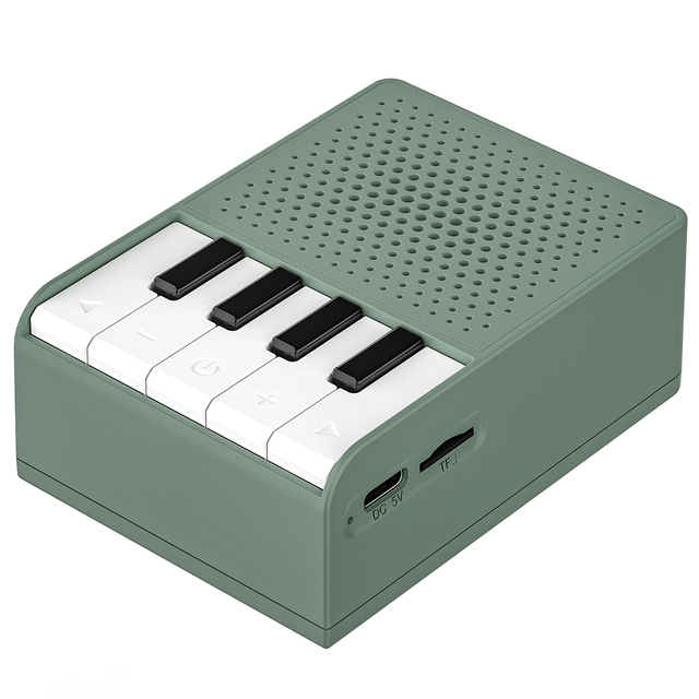 Wholesale Portable TWS Bt 5.3 Speaker Deep Bass Music Player Wireless for Home Party Gift (Black/White/Green/Beige)