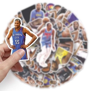 50 Uds portátil botella de agua monopatín decoración pegatina deportes baloncesto superestrella <span class=keywords><strong>Kevin</strong></span> <span class=keywords><strong>Durant</strong></span> pegatina - Product Image 6