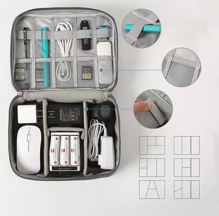 Multifunctional Digital Storage Bag Electronic Accessories