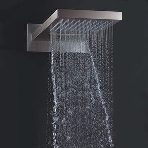 Rain <strong>Waterfall</strong> Mist Wall Mounted Bathroom <strong>Shower</strong> <strong>Head</strong> Penal - Product Image 1