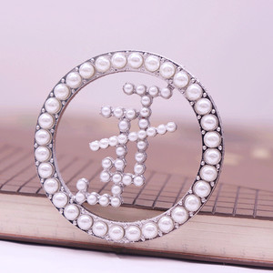 Di qualità Premium 5*5 CM di perle intarsiate <span class=keywords><strong>Jack</strong></span> e <span class=keywords><strong>Jill</strong></span> ispirate a JJ Sorority collezioni spilla da donna - Product Image 2