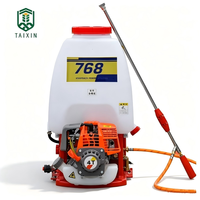 Pulvérisateur à moteur 2 temps haute performance 25L, pulvérisateur à dos agricole pour la lutte antiparasitaire et la fertilisation