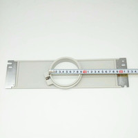 Cadre de broderie gris 90mm par Tajima Cerceaux en plastique de longueur 355mm pour pièces de machine à coudre Accessoires à usage industriel