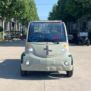Voiture de patrouille scolaire, fabriquée en Chine, personnalisée, haute qualité, verte, nouvelle énergie, voitures de patrouille électriques fermées, transport spécial - Product Image 3