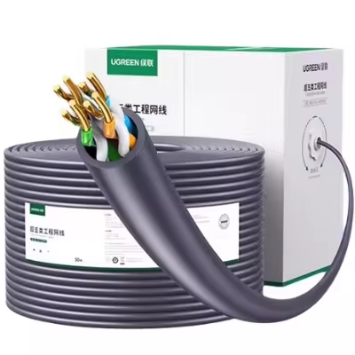 UGREEN NW108 Category 5e unshielded all copper Sftp/ftp/utp Cable 305m 50m Roll 1000M Cat5 Ethernet Cable Cat5e Cable
