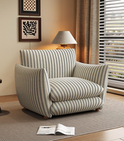 Französisches Einzelsofa |   Vintage-Stil Loungesessel |   Wohnzimmer-, Schlafzimmer- und Arbeitszimmer-Sofa