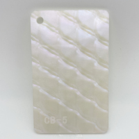 Feuille d'acrylique coulée, motif diamant coloré, plexiglas/fritillaire aurora, PMMA pour accessoires, bricolage, support de téléphone portable