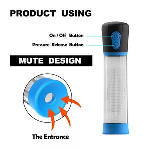 2024 Kostenloses Muster Penisvergrößerungsgerät elektrisch wiederaufladbares automatisches Sexspielzeug für Männer Vakuum-Häkelpumpen-Vergrößerungsgerät - Product Image 2