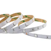 Bande lumineuse LED COB flexible 5050 RGB 12V 7,2W/mètre, blanche, pour sous-meuble, chambre et extérieur