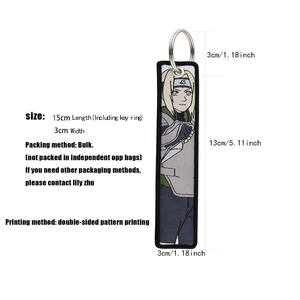 พวงกุญแจปักลายการ์ตูนอนิเมะ <span class=keywords><strong>Chainsaw</strong></span> <span class=keywords><strong>Man</strong></span> แบบถักทอ ลาย Pochita - Product Image 6