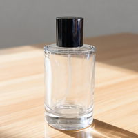 Flacon pulvérisateur de parfum rectangulaire en verre personnalisé avec logo, diffuseur à bâtonnets pour crème de soin, 30ml 50ml 100ml, luxe, vente en gros