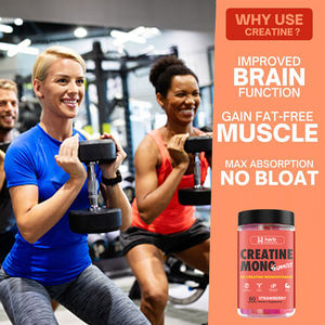 กัมมี่ Creatine monohydrate 5G Creatine monohydrate gummies สำหรับออกกำลังกายก่อน - Product Image 3