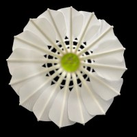 Volant de badminton d'entraînement Lingshang LS200 en plumes d'oie et de canard de haute qualité, super durable et écologique pour club