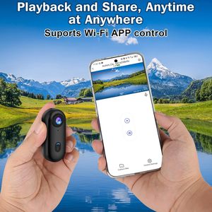 Camera hành động đeo thân Relee 4K, quay dưới nước 30M, độ phân giải 3840x2160P, dành cho vlog, tầm nhìn ban đêm, góc rộng, dùng khi đạp xe - Product Image 5