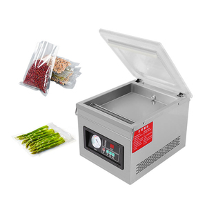 DZ-260A Stainless Steel Small Desktop Supermarket Factory Packaging Beef <b>Fish</b> Seafood Vegetable Vacuum Sealing Machine - Product Image 3