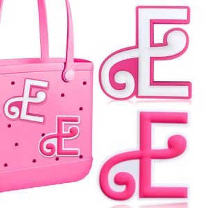 26 Breloques Lettres pour Sac Bogg, Accessoires Décoratifs Imprimés Alphabet 3D, Breloque pour Insert de Sac Bogg, Breloque Alphabet Personnalisable - Product Image 3