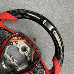 <span class=keywords><strong>Volante</strong></span> de Fibra de Carbono Real para Toyota Camry SE/XSE/<span class=keywords><strong>TRD</strong></span> Avalon 2018-2022, Estilo <span class=keywords><strong>Deportivo</strong></span>, Pantalla LED, Logotipo Personalizado - Product Image 2