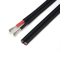   Zugelassenes Rot-Schwarzes Batterie-DC-Kabel 4MM2 6MM2 10MM2 16MM2 PV-Solarkabel für Solarpanels