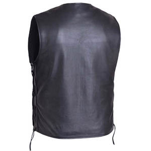 Chaleco de Cuero de Alta Calidad, Nuevo, al Por Mayor, Precio Económico, Super Rider, 100% Cuero, Chaleco Profesional de Cuero para Hombre - Product Image 2