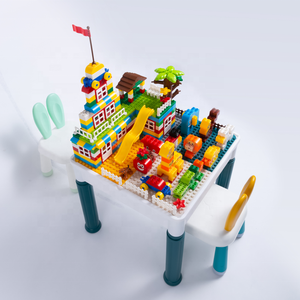 Bàn Đa Chức Năng Khối Xây Dựng Bàn Học Tập Trẻ Em Giáo Dục Sớm Câu Đố Đồ Chơi Xây Dựng Sáng Tạo 342 Chiếc. - Product Image 2