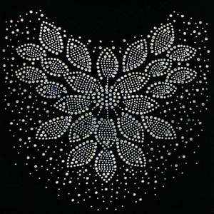 Fornitore di <span class=keywords><strong>Motivi</strong></span> in Strass di Alta Qualità per Colletti, Design per Colletti con Applicazioni Termoadesive per Abbigliamento - Product Image 2