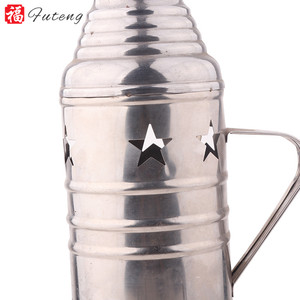 Nuevo Producto de acero inoxidable Shisha del viento en narguile con mango - Product Image 3