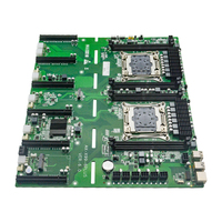 Carte mère d'ordinateur de haute qualité Dual Xeon E5 LGA2011-3 Single LAN 8 DDR4 SATA M-SATA 6 GPU PCI-E M.2 pour poste de travail