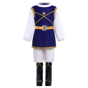 Set Costume da <span class=keywords><strong>Piccolo</strong></span> <span class=keywords><strong>Principe</strong></span> per Bambini, Mantello da Re Reale con Accessori, Abbigliamento per Feste di Halloween e Cosplay TV MINCO - Product Image 5