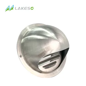 Lakeso HVAC topi ventilasi udara kering, tutup kepala Stainless Steel 304 untuk ventilasi laut dapur