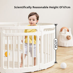 Parc pour bébé de forme ronde, panneau modulaire en plastique, parc de <span class=keywords><strong>jeu</strong></span>, clôture de sécurité, parc de <span class=keywords><strong>jeu</strong></span> en plastique pour bébé, ensemble de sécurité pour enfants - Product Image 5
