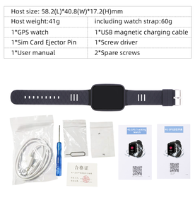 Reloj Inteligente DF V46 para Gestión de Salud, 4G, Resistente al Agua, con GPS, Monitor de Presión Arterial, Frecuencia Cardíaca, Alarma Automática de Caídas - Product Image 5