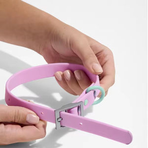 Arnés, Correa y Collar para Mascotas (Perros y Gatos) de <span class=keywords><strong>PVC</strong></span> Impermeable, Ligero, Ecológico, de Lujo y Personalizado, Precio de Fábrica, Nuevo - Product Image 2