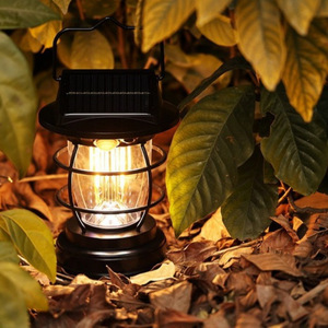 Linterna Solar para acampar, luz Led recargable de 125x125x183mm para viajes nocturnos al aire libre, lámpara portátil para tienda de campaña - Product Image 1