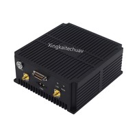 Módulo RF de Red Mesh de 80 Watts de Largo Alcance (100-300 KM) con Frecuencia FHSS Visible, Alta Velocidad de 70 Mbps, Radio Internet Mesh para UAV