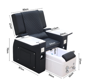 Fauteuil de soin des pieds professionnel pour salon de manucure, design spa pour traitement des cils, fauteuil de massage des pieds - Product Image 6