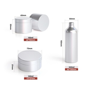 Eco Friendly Matte Aluminum Bottle for <b>Perfume</b> & Essential Oil with Pump Cap-Personal Care Cosmetic <b>Container</b> - Product Image 2