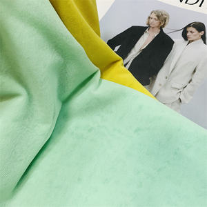 בד רשת גמיש 70gsm הנמכר ביותר. קל נשיפה קל משקל נשיפה סרוג בגדי ים בגדי יוגה - Product Image 5