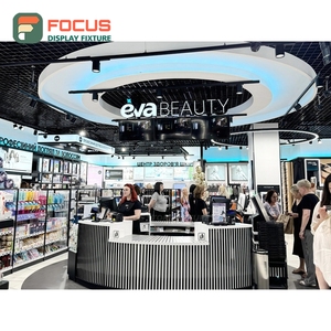 Expositor de Pelucas Premium, Estante de Múltiples Niveles, Exhibidor de Madera y Vidrio Resistente para Tienda - Product Image 1