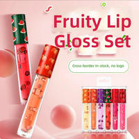 Vente chaude : Gloss à lèvres transparent et repulpant aux 6 couleurs, parfumé aux fruits, hydratant, longue tenue et brillant – Maquillage des lèvres