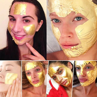 Czur — masque Facial à feuille d'or 24k, véritable, 99.9%, pour soins de la peau, à usage domestique et Salon de beauté, au Spa