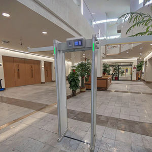 ผลิตภัณฑ์รักษาความปลอดภัยและป้องกันประตูเครื่องตรวจจับโลหะเดินผ่านหลายโซน SD-600F ได้รับการอนุมัติจาก CE - Product Image 2