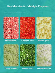 Máy cắt rau củ đa năng bằng thép không gỉ dùng cho căng tin, làm nhân bánh, tiệm bánh, nhà hàng - Cắt hành, trái cây - Product Image 5